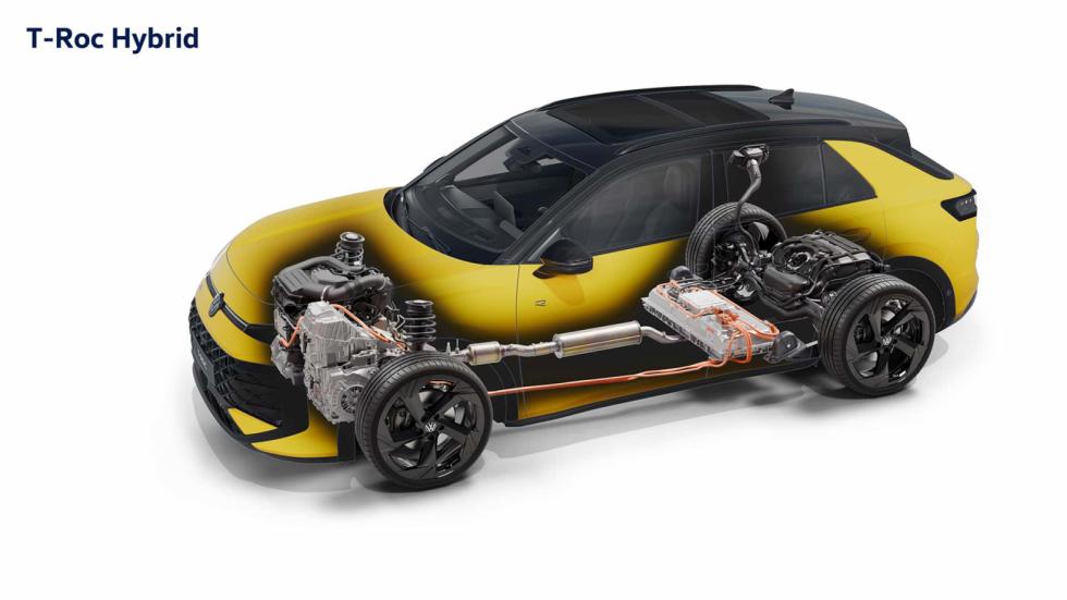 Επίσημο: Το νέο VW T-Roc μεγάλωσε και έγινε για 1η φορά φουλ υβριδικό 